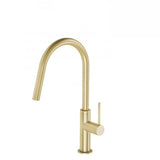 Phoenix Vivid Slimline Pull Out Sink Mixer Brushed Gold (4129906360380)