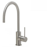 Phoenix Vivid Slimline Sink Mixer 220mm Gooseneck Brushed Nickel (4129906688060)