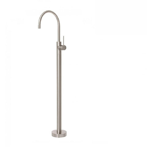 Phoenix Vivid Slimline Floor Mounted Bath Mixer Brushed Nickel (4129906982972)