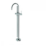 Phoenix Vivid Slimline Floor Mounted Bath Mixer with Hand Shower Chrome (4129907048508)