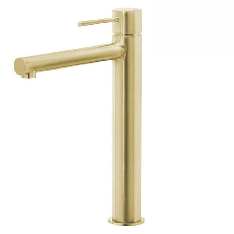 Phoenix Vivid Slimline Vessel Basin Mixer Brushed Gold (4129908981820)