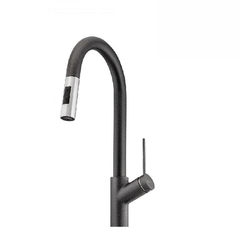 Oliveri Vilo Pull Out Spray Kitchen Mixer Santorini Black (4129889878076)